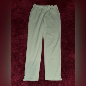 Joie sage green pull on pants elastic waist women’s small S